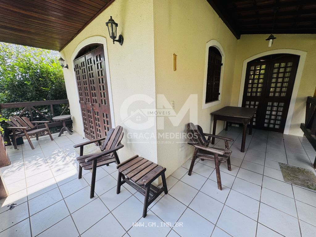 Foto de Chalé com 3 quartos e espaço gourmet particular 