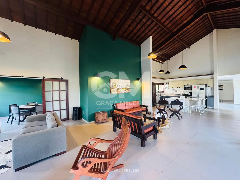 Foto de Casa de alto padrão em condomínio estilo fazenda