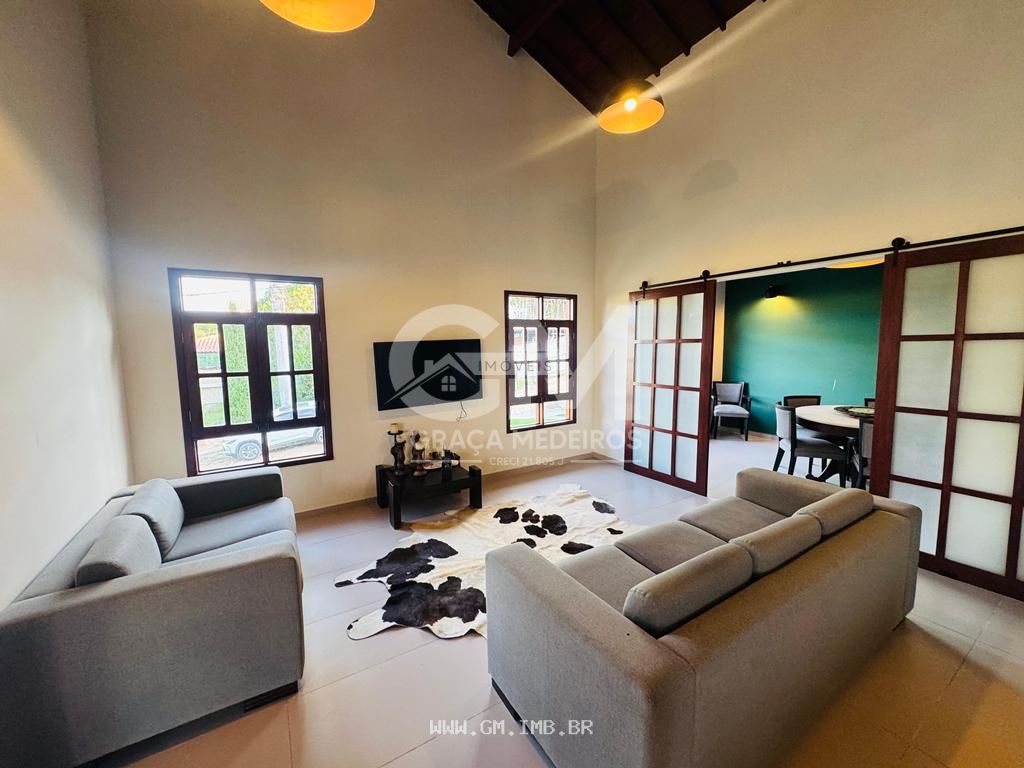 Foto de Casa de alto padrão em condomínio estilo fazenda