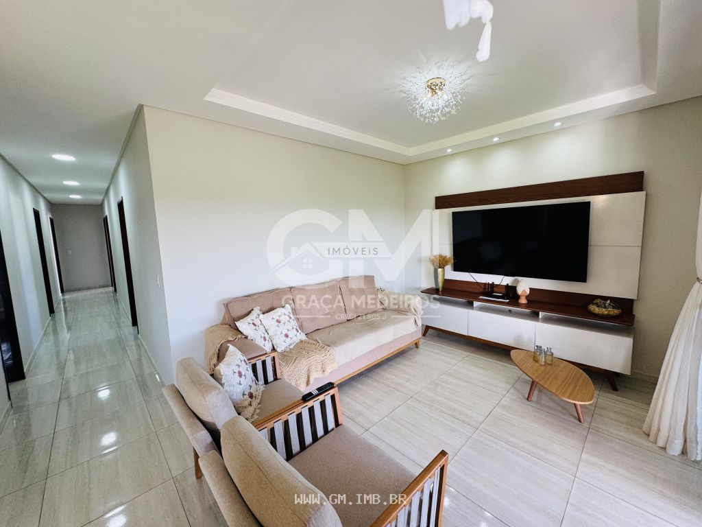 Foto de Casa térrea em condomínio com terraço gourmet
