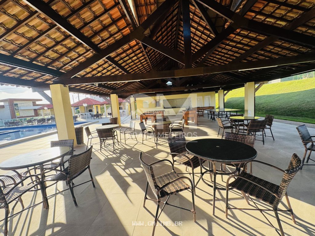 Foto de Casa térrea em condomínio com terraço gourmet