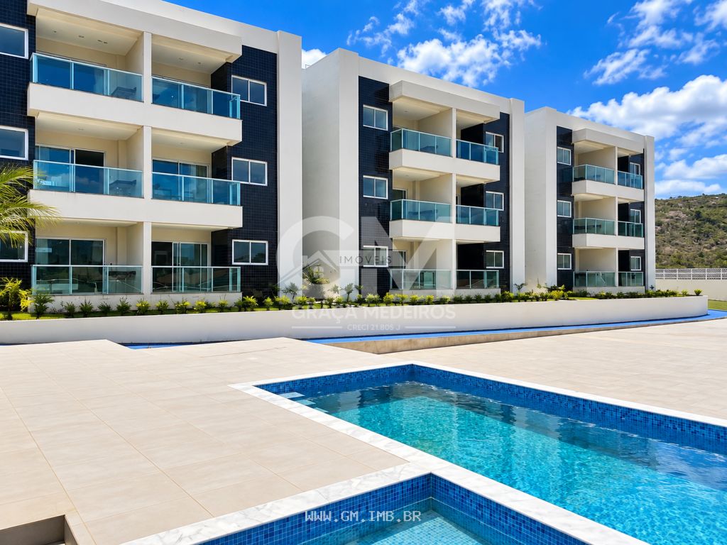 Apartamento em condomínio com área de laser