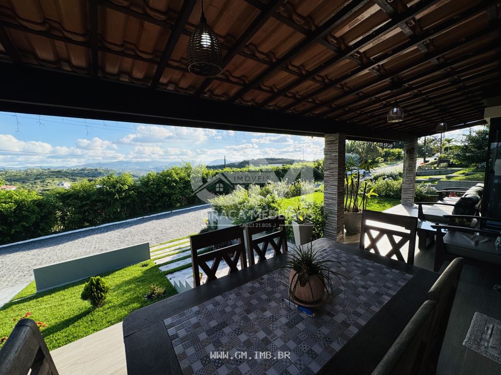 Foto de Casa térrea em condomínio com terraço gourmet